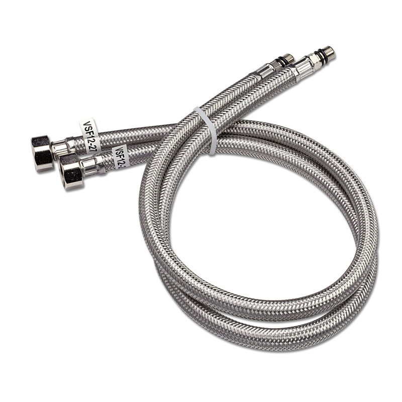 Luxier Vessel Sink Faucet Stainless Steel Flexible Water Supply Hose